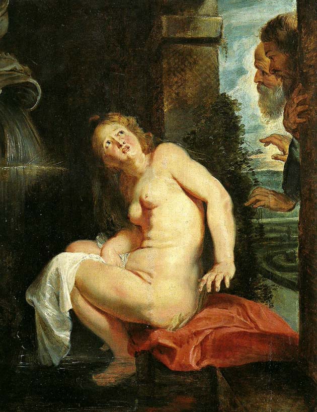 Peter Paul Rubens susanna och gubbarna